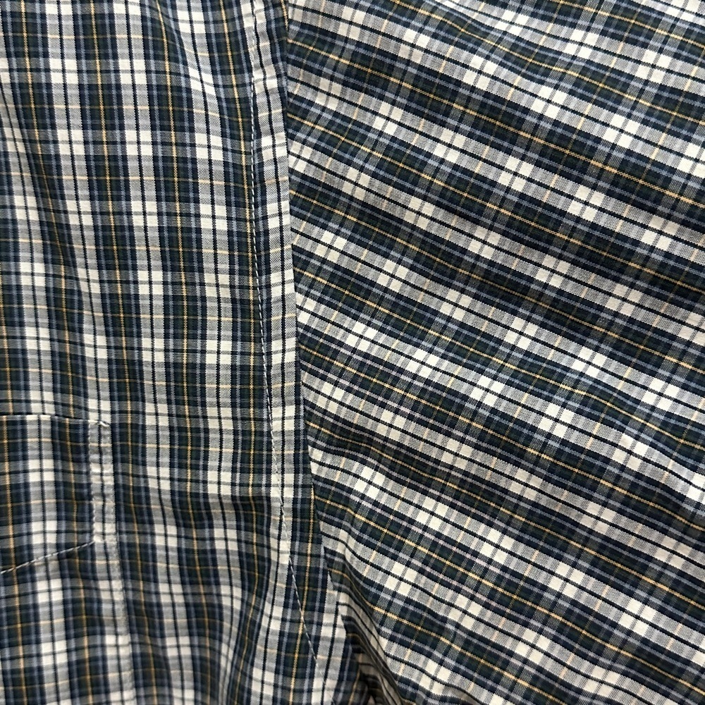 243 GAP | EUC Multicolor Plaid Button-Down Checkered Shirt (Size L) - Picture 5 of 9